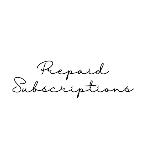 Prepaid Subscriptions - Project Home DIY