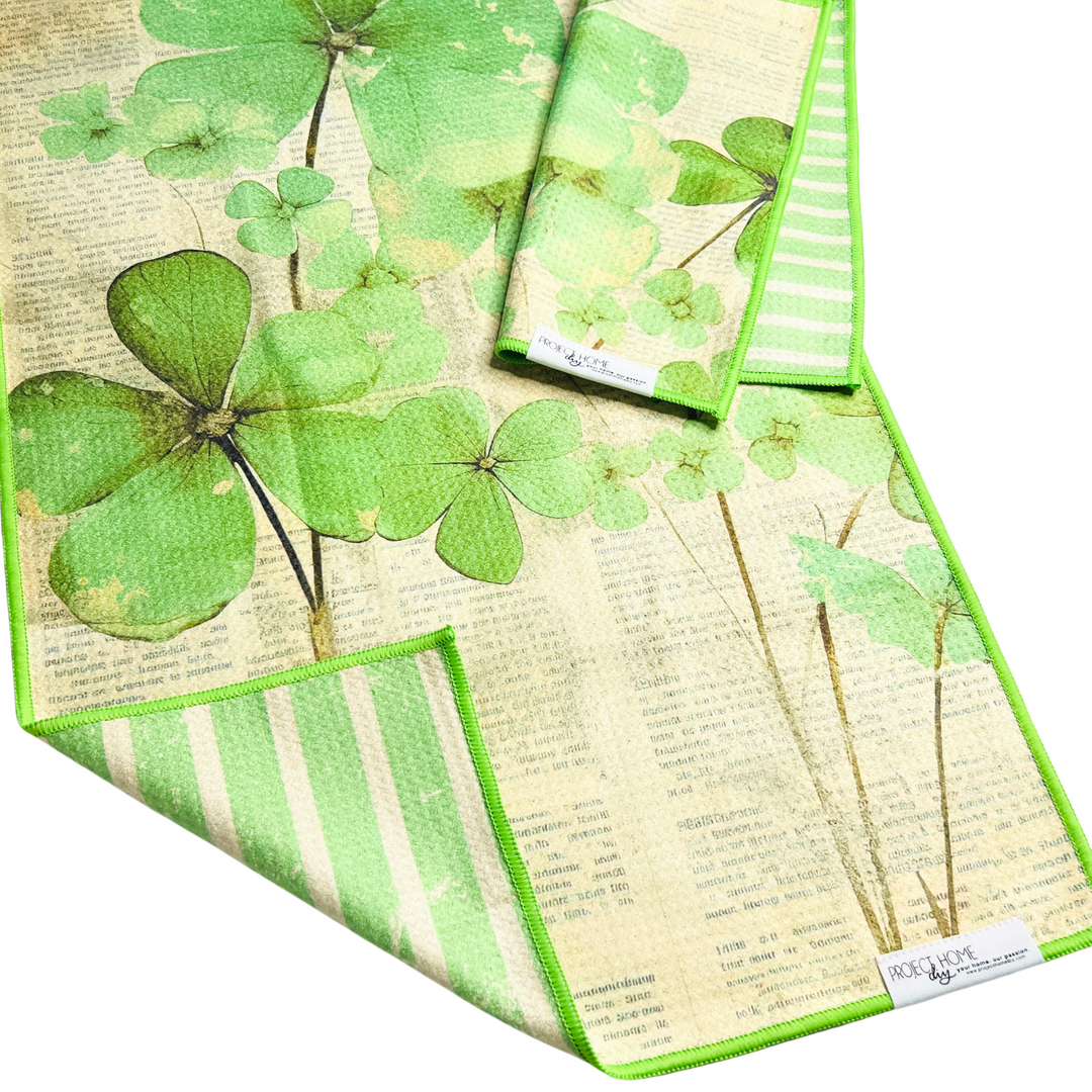 Sham Time Shamrock | Reversible Towel