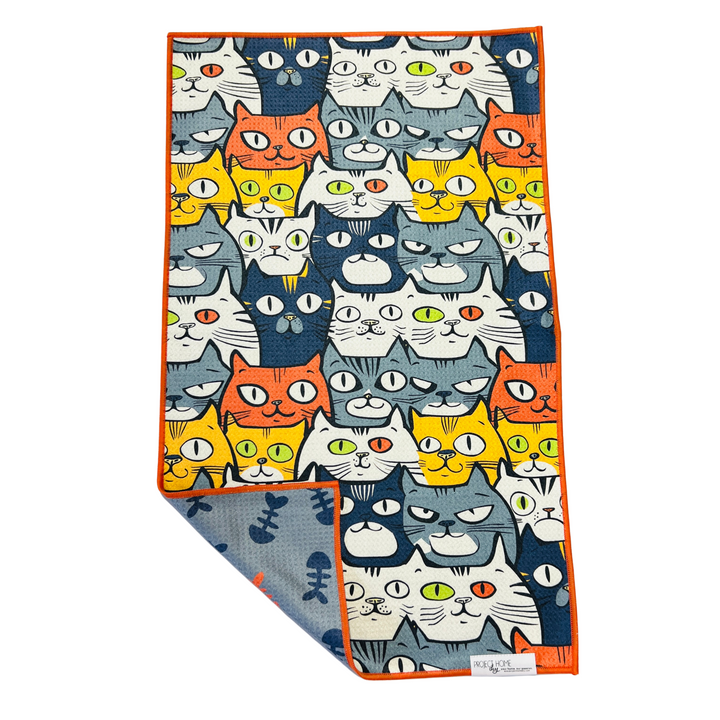 Cat-astrophe | Reversible Towel