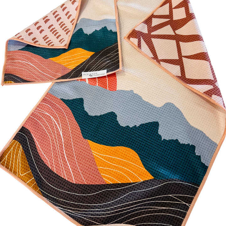 Wyoming Sunrise | Reversible Towel