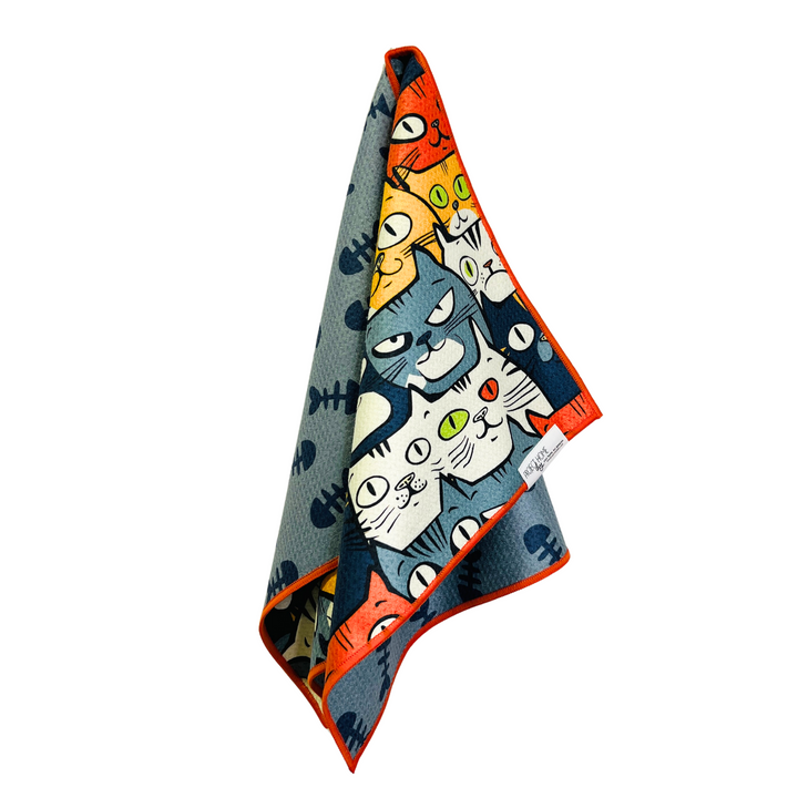 Cat-astrophe | Reversible Towel