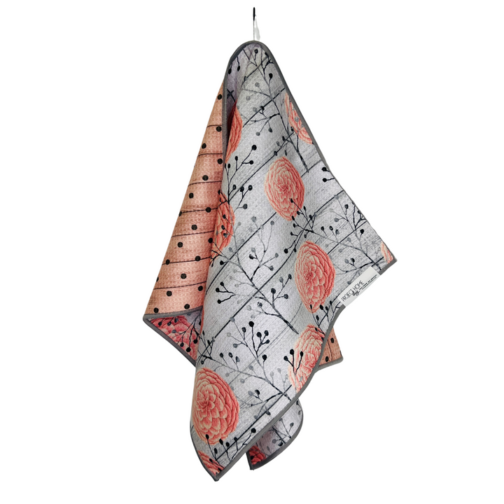 Peony Petals | Reversible Towel