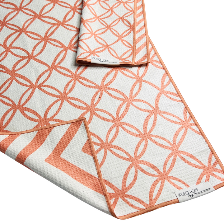 Subtle Spring Peach | Reversible Towel