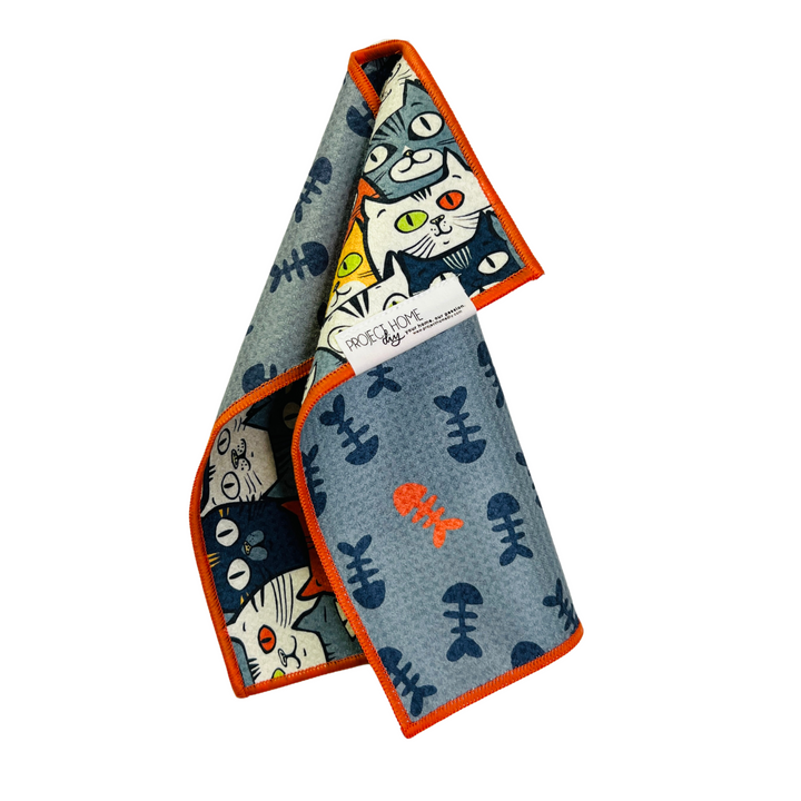 Cat-astrophe | Reversible Towel