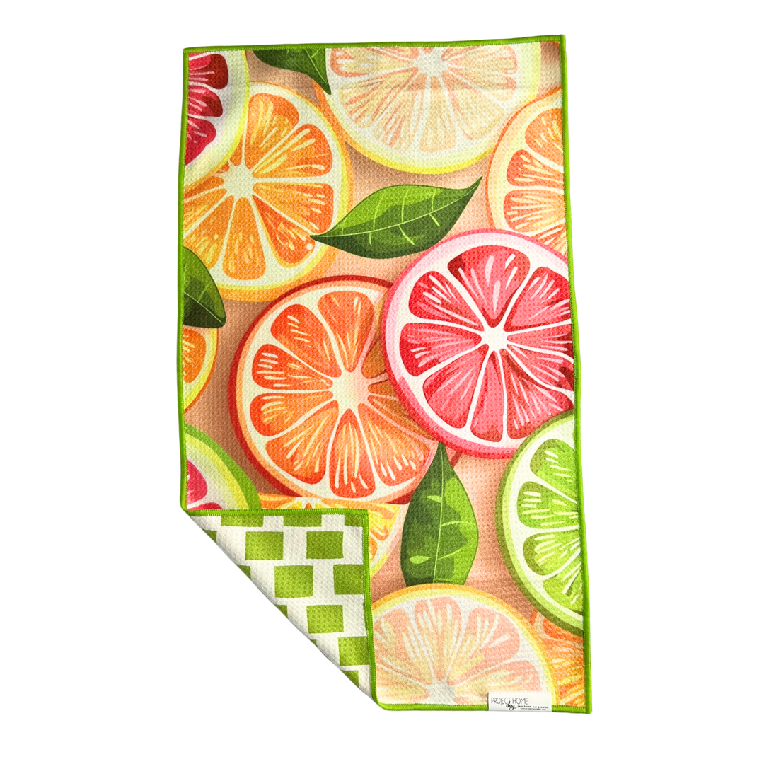 Citrus Summer | Reversible Towel