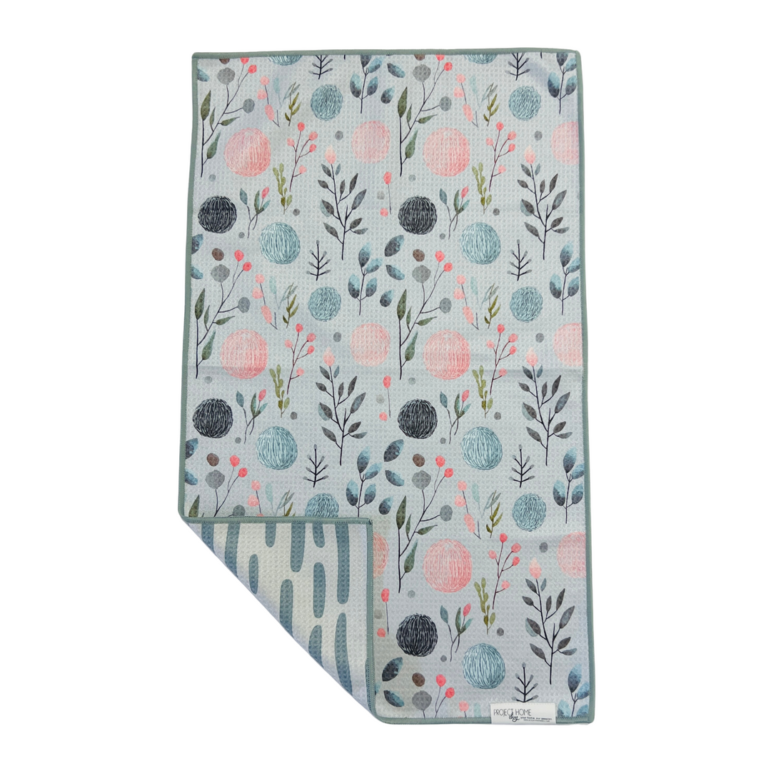 Winter Bloom | Reversible Towel