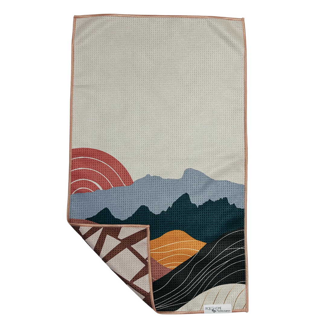 Wyoming Sunrise | Reversible Towel