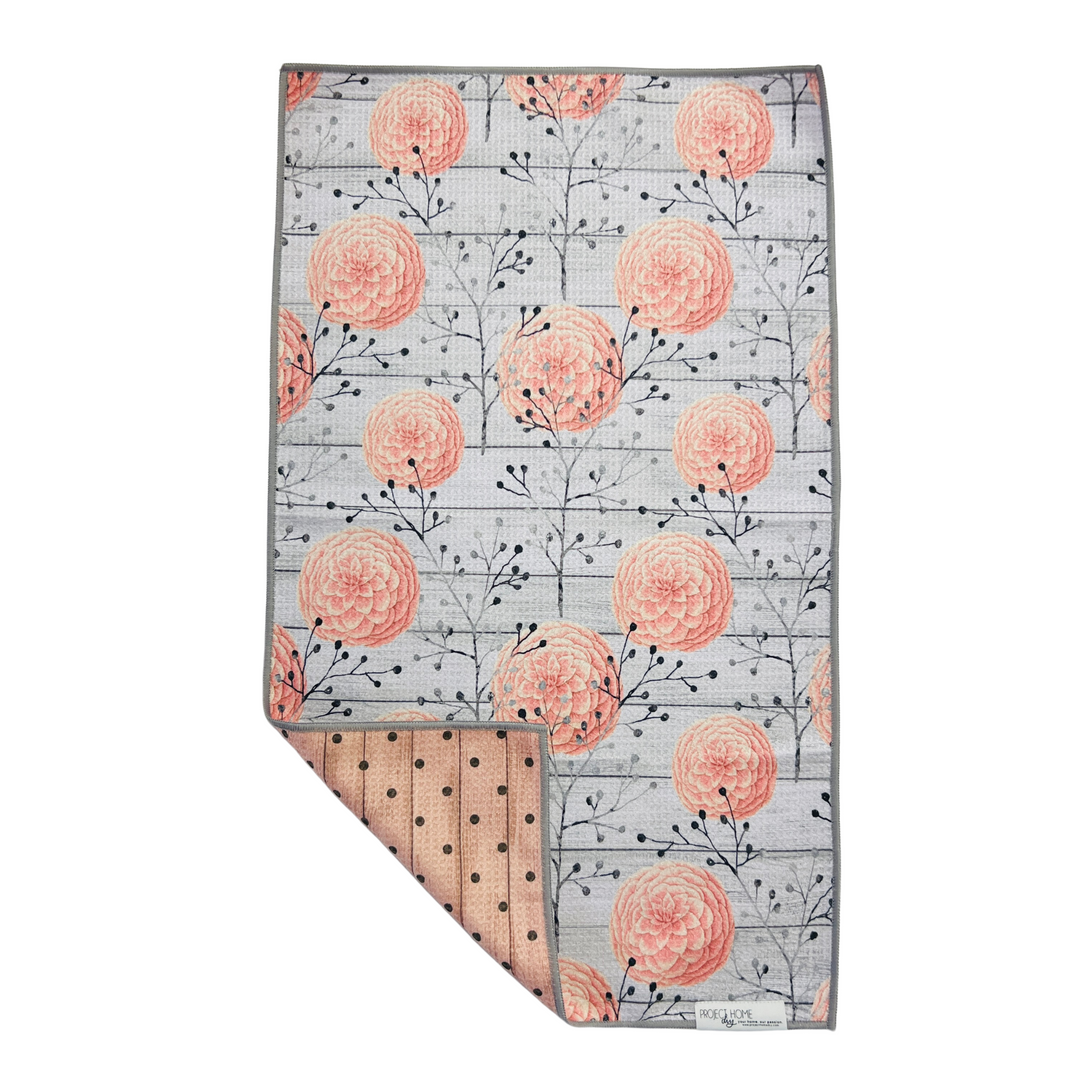 Peony Petals | Reversible Towel