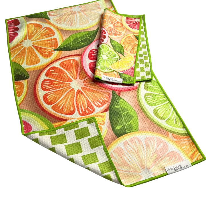 Citrus Summer | Reversible Towel