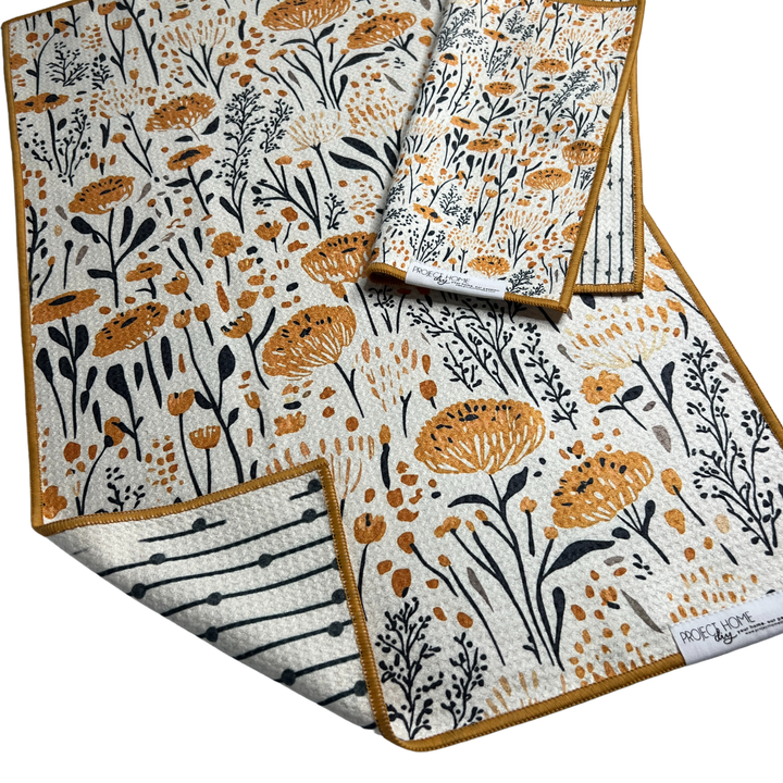 Marigold Mania | Reversible Towel