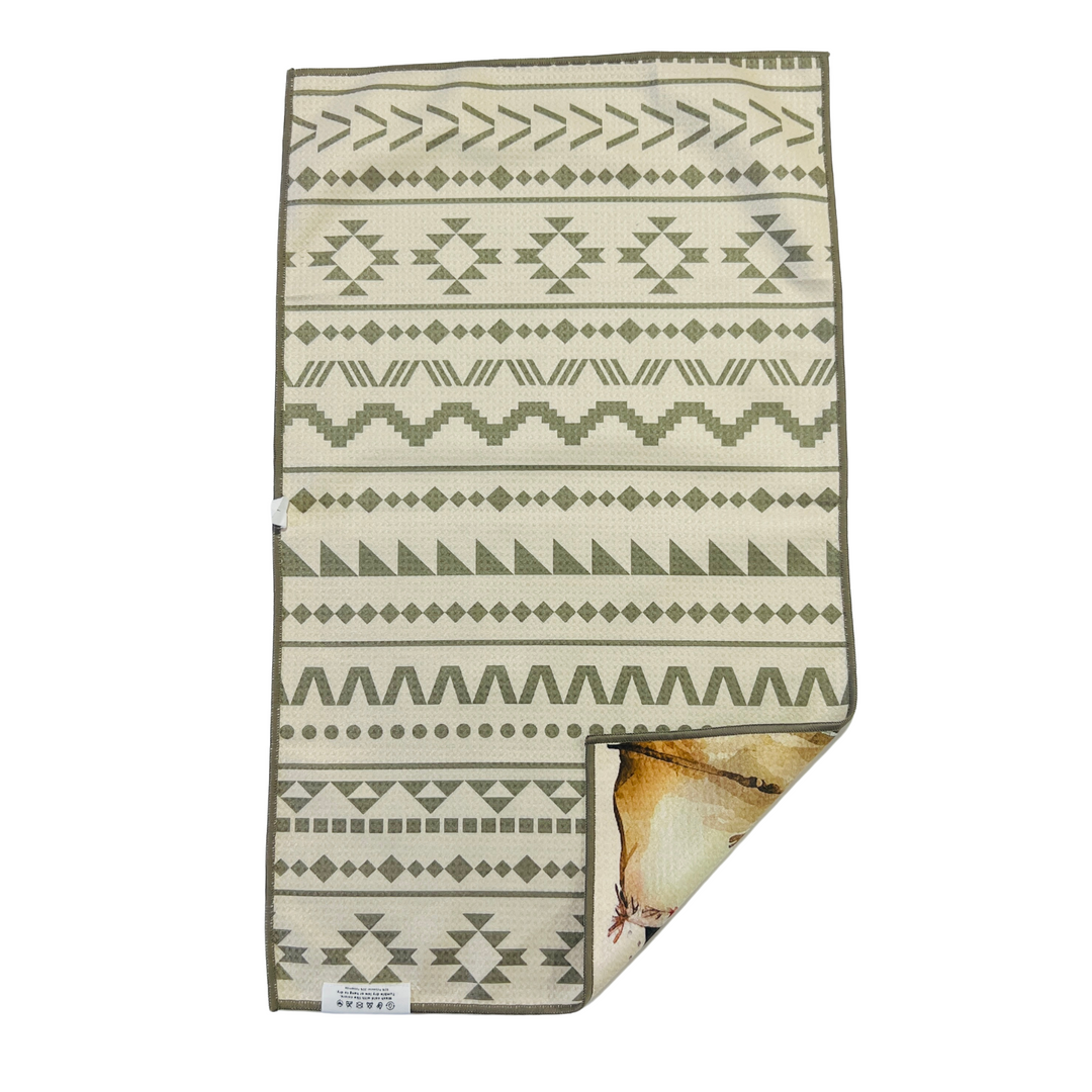 Teepee Time | Reversible Towel