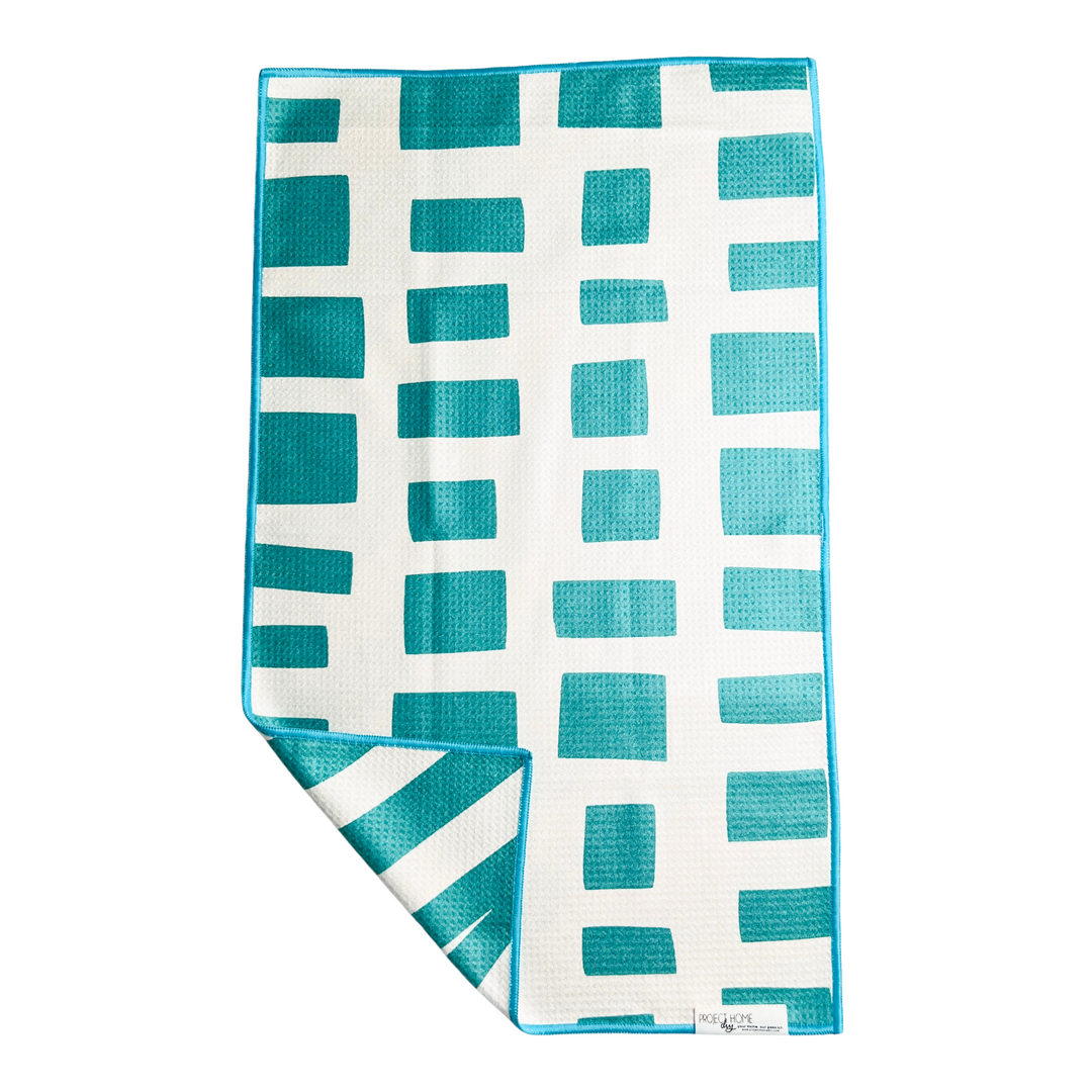 Subtle Spring Teal | Reversible Towel