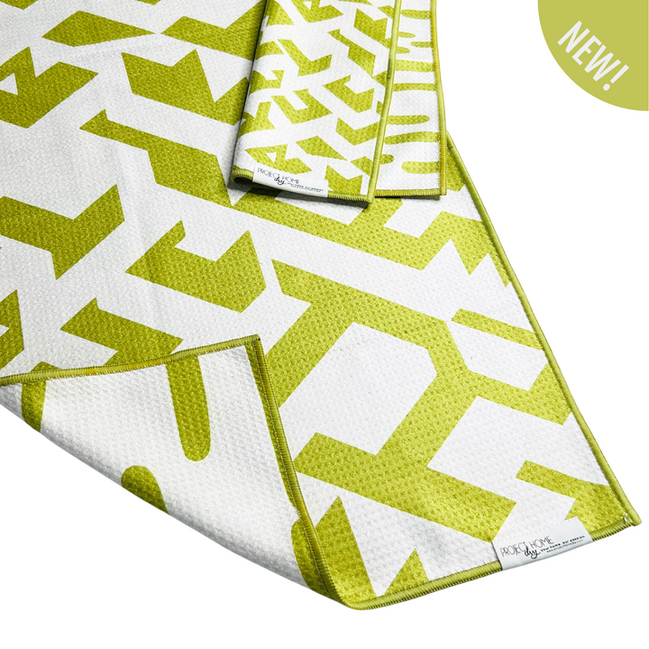 Subtle Spring Citron | Reversible Towel