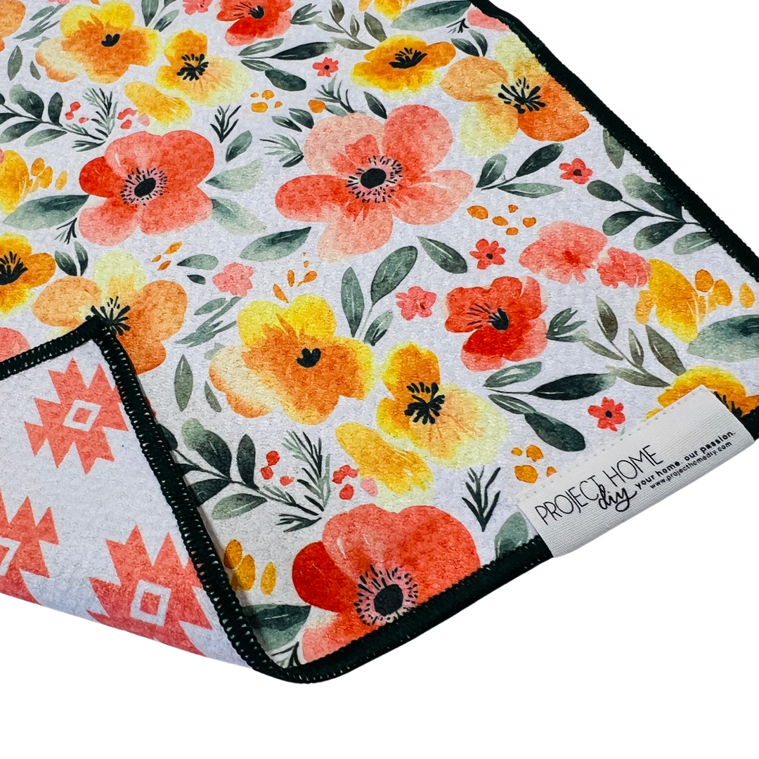 Floral Tribe | Reversible Towel