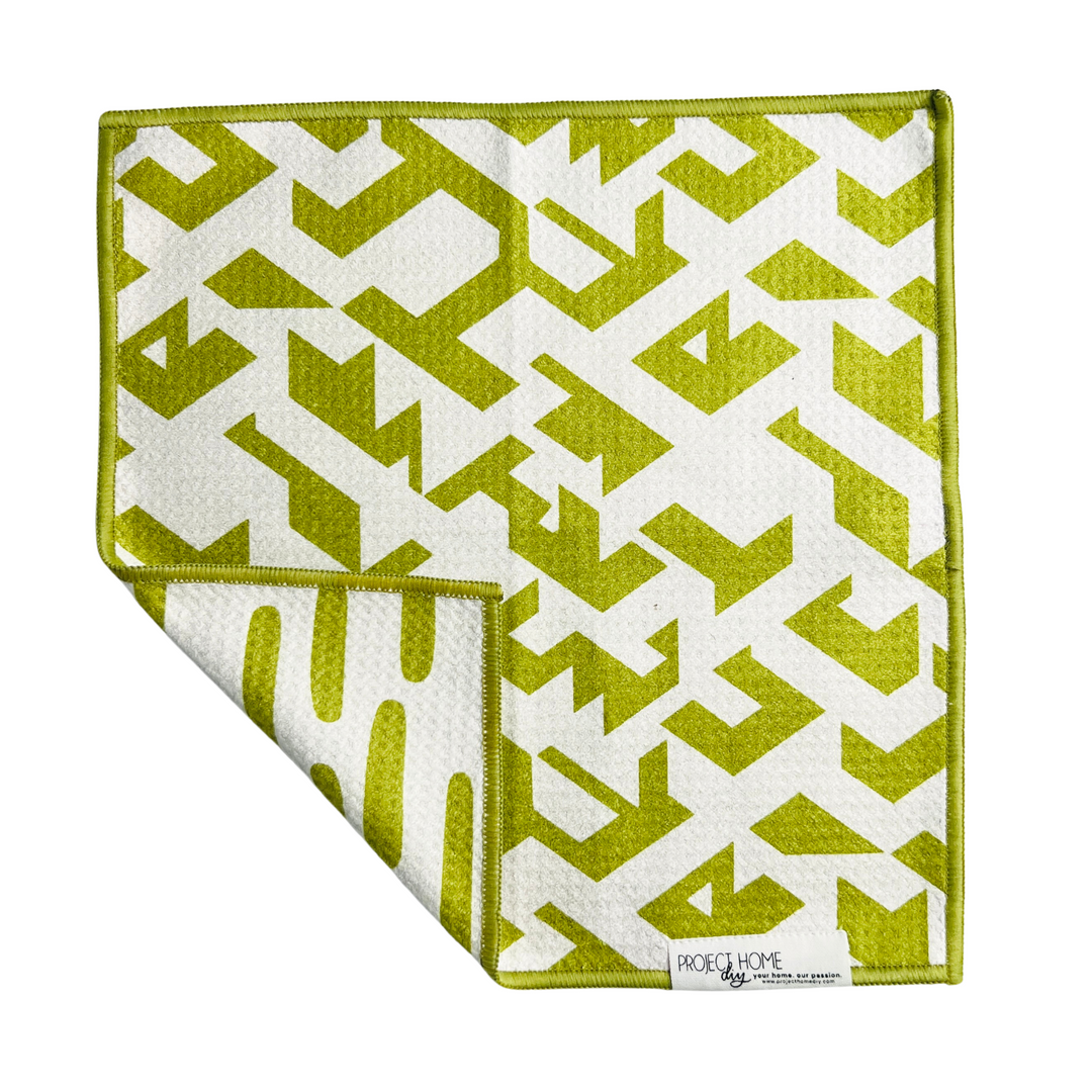 Subtle Spring Citron | Reversible Towel