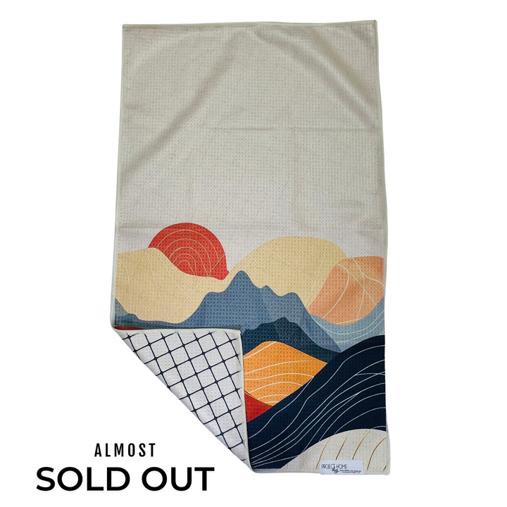 Mountain Sunset | Reversible Towel