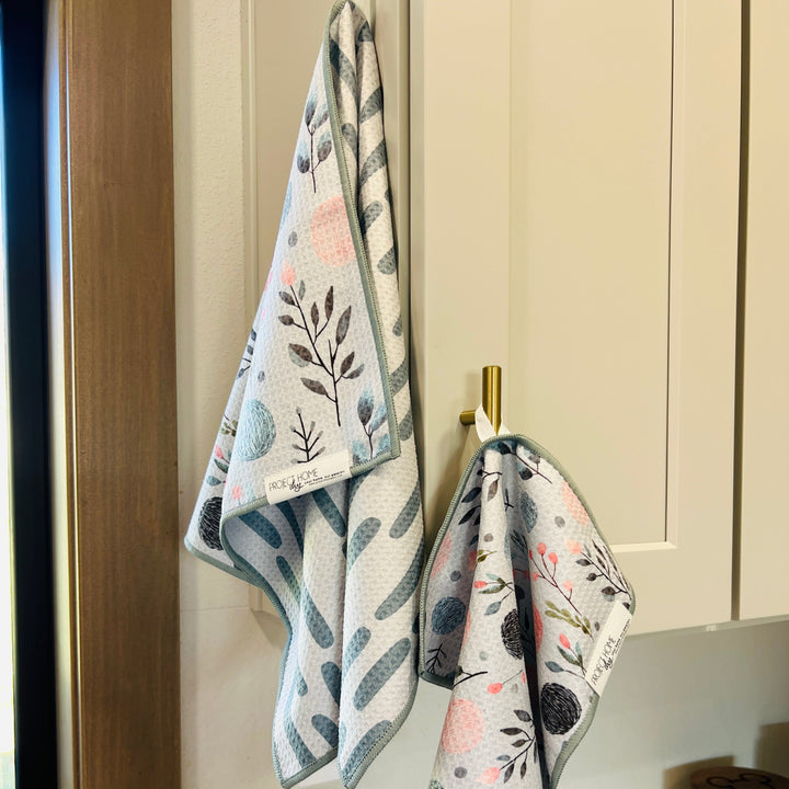 Winter Bloom | Reversible Towel