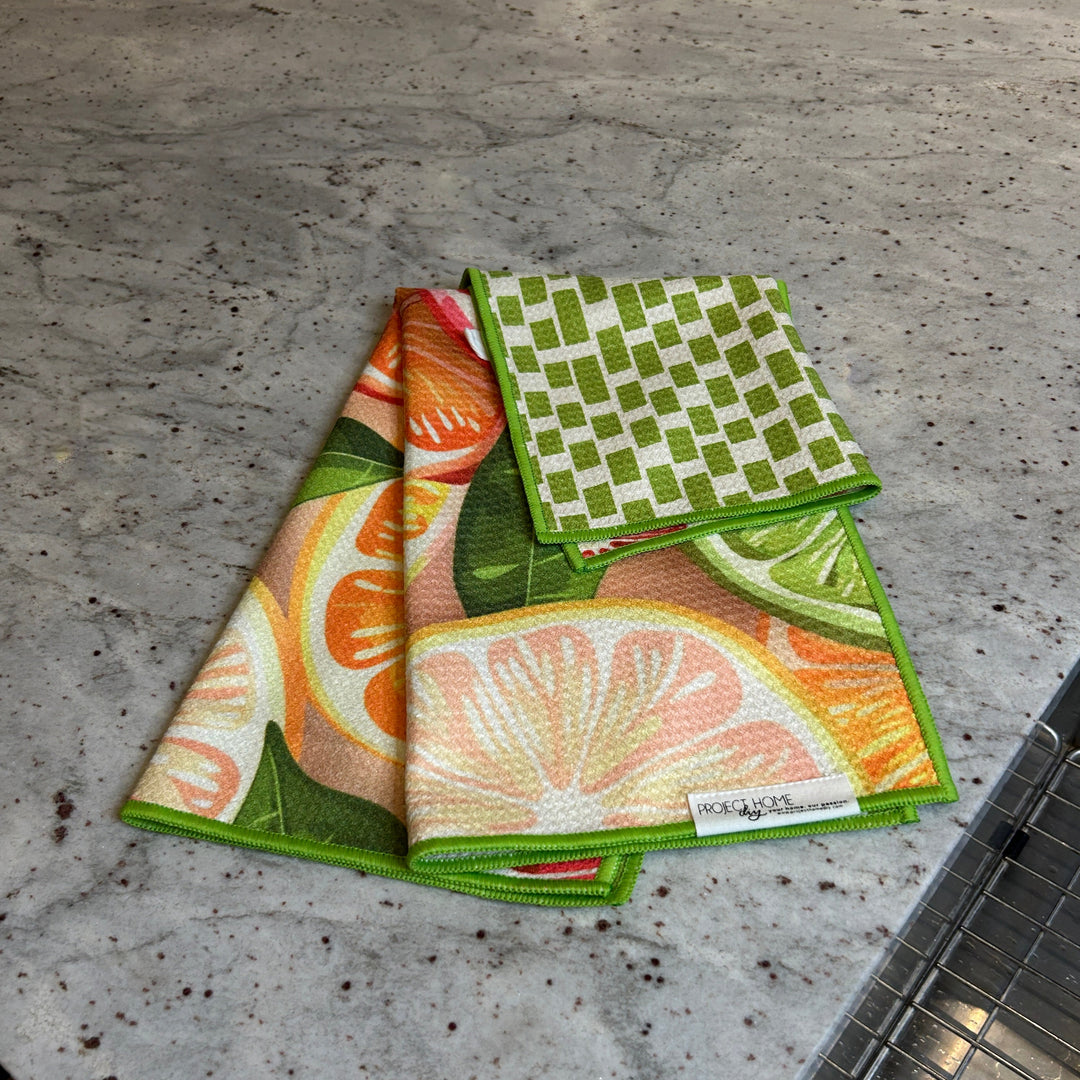 Citrus Summer | Reversible Towel