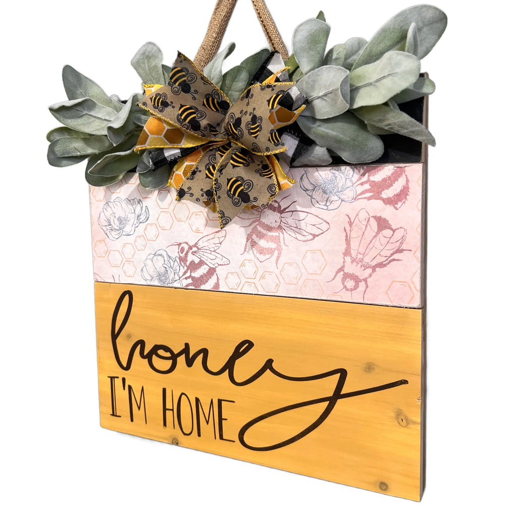 Honey I'm Home | Interchangeable 6 Piece Add-On | Bee Theme ProjectHomeDIY