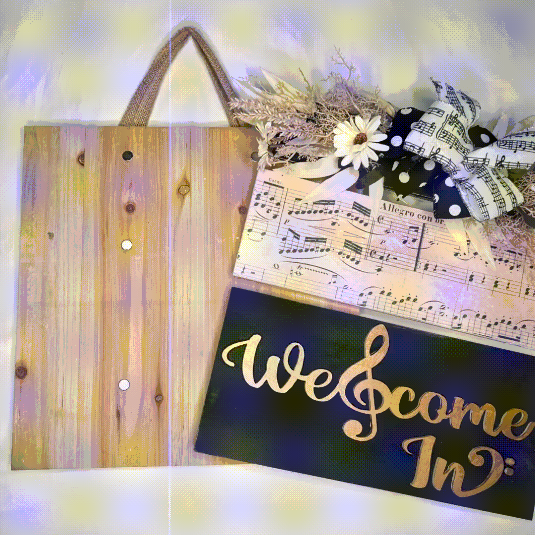 Welcome In | Interchangeable 6 Piece Add-On | Music Theme ProjectHomeDIY